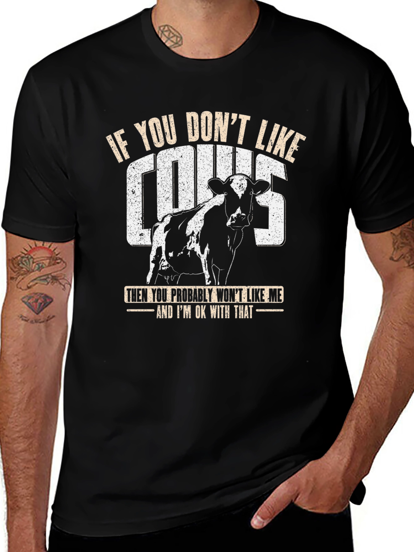 Cow Lover Graphic T-Shirt