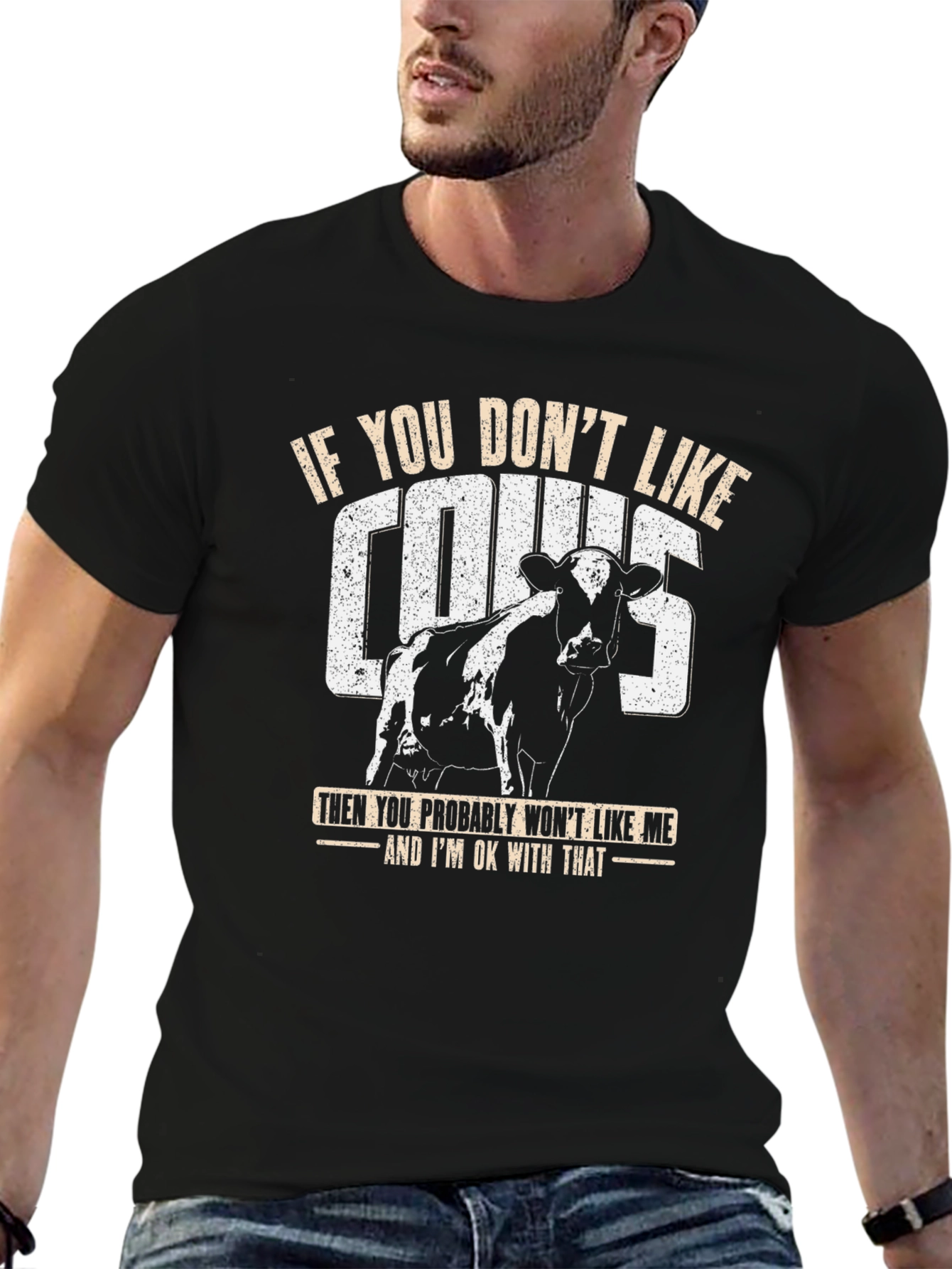 Cow Lover Graphic T-Shirt