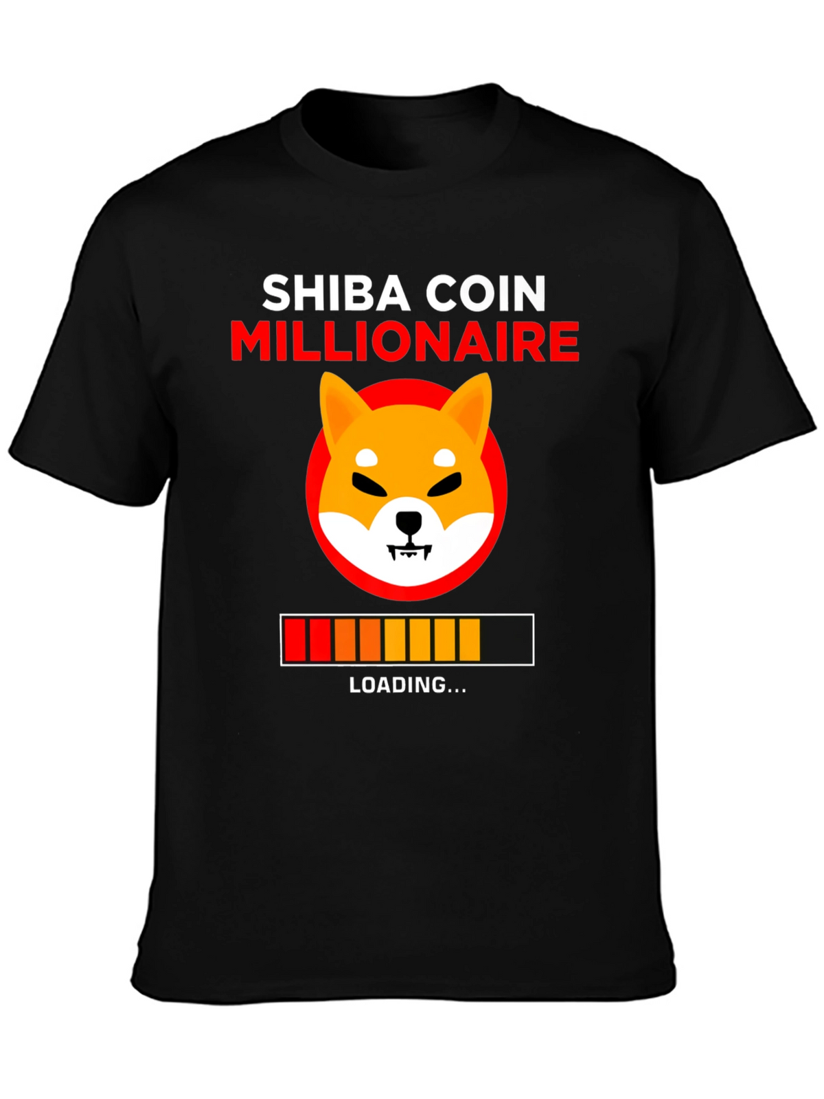 Shiba Coin Millionaire Loading T-Shirt