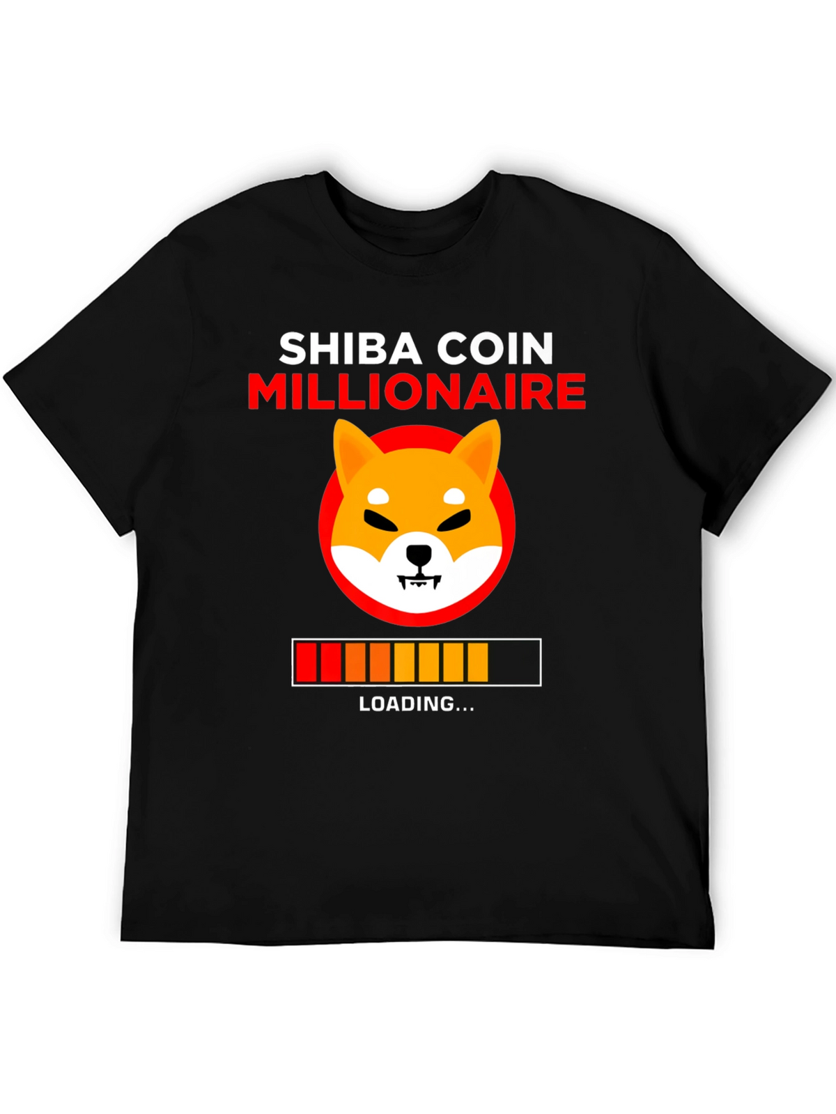 Shiba Coin Millionaire Loading T-Shirt
