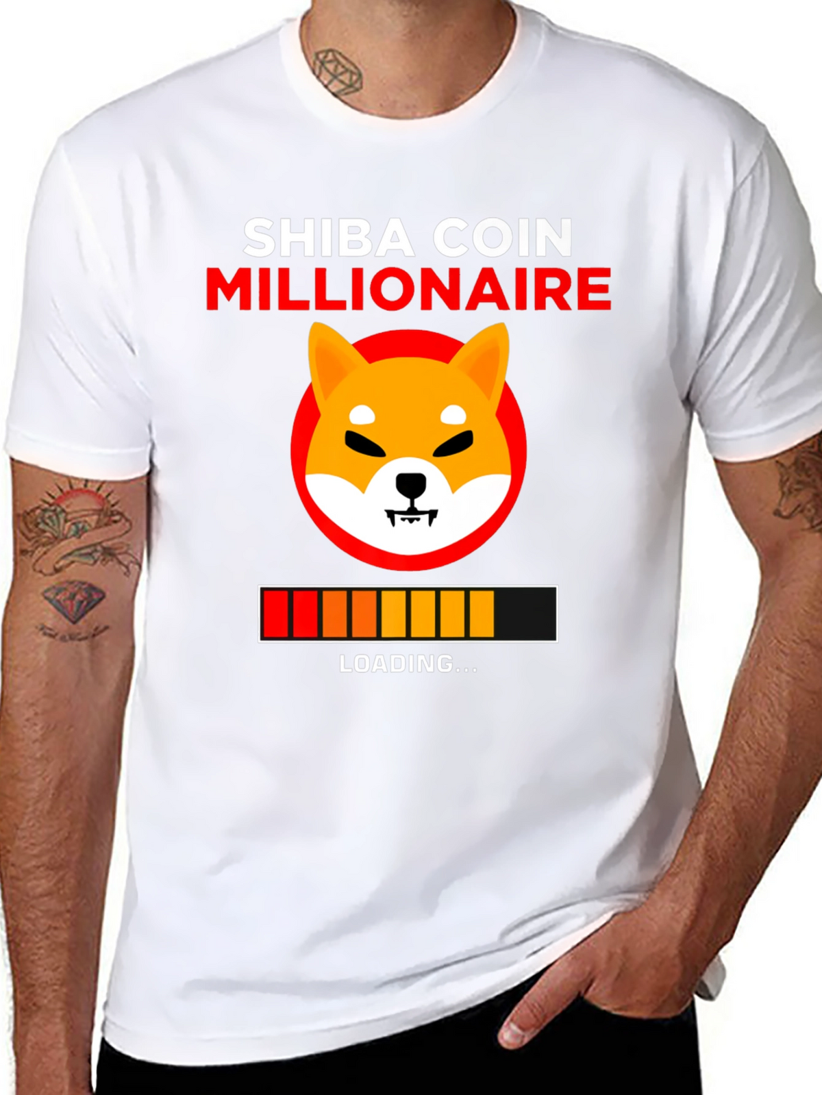 Shiba Coin Millionaire Loading T-Shirt