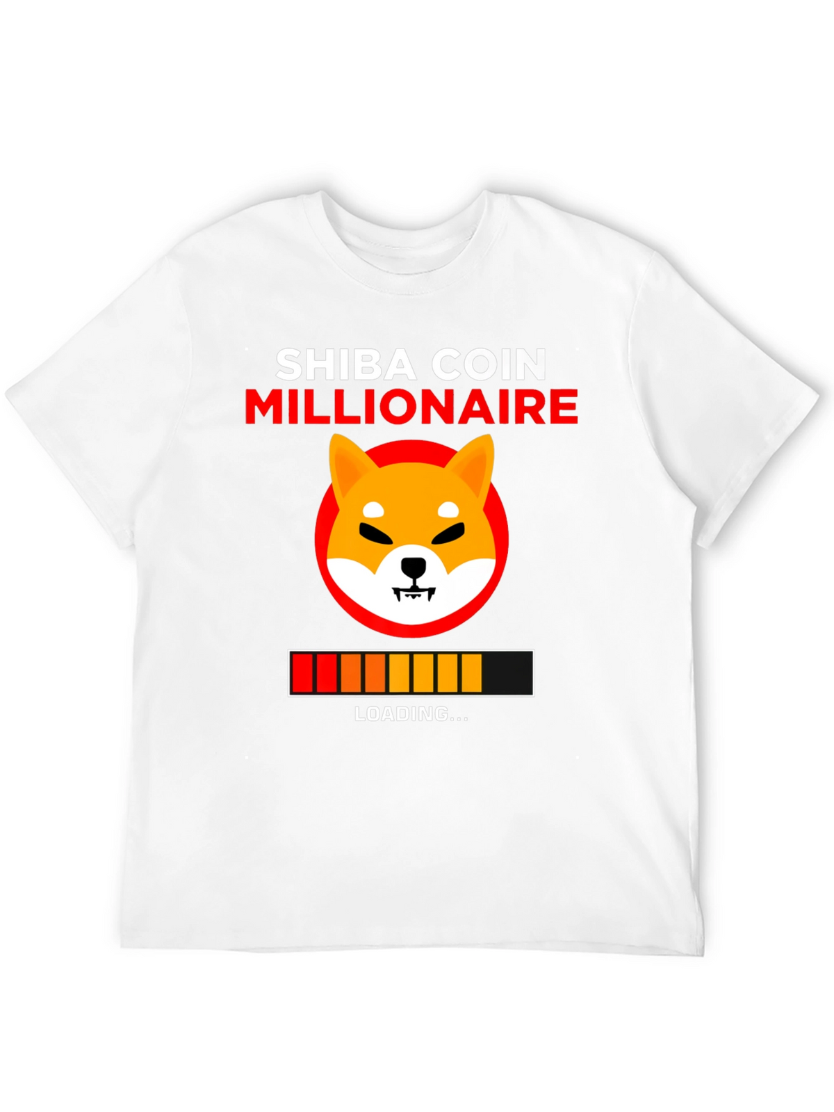 Shiba Coin Millionaire Loading T-Shirt