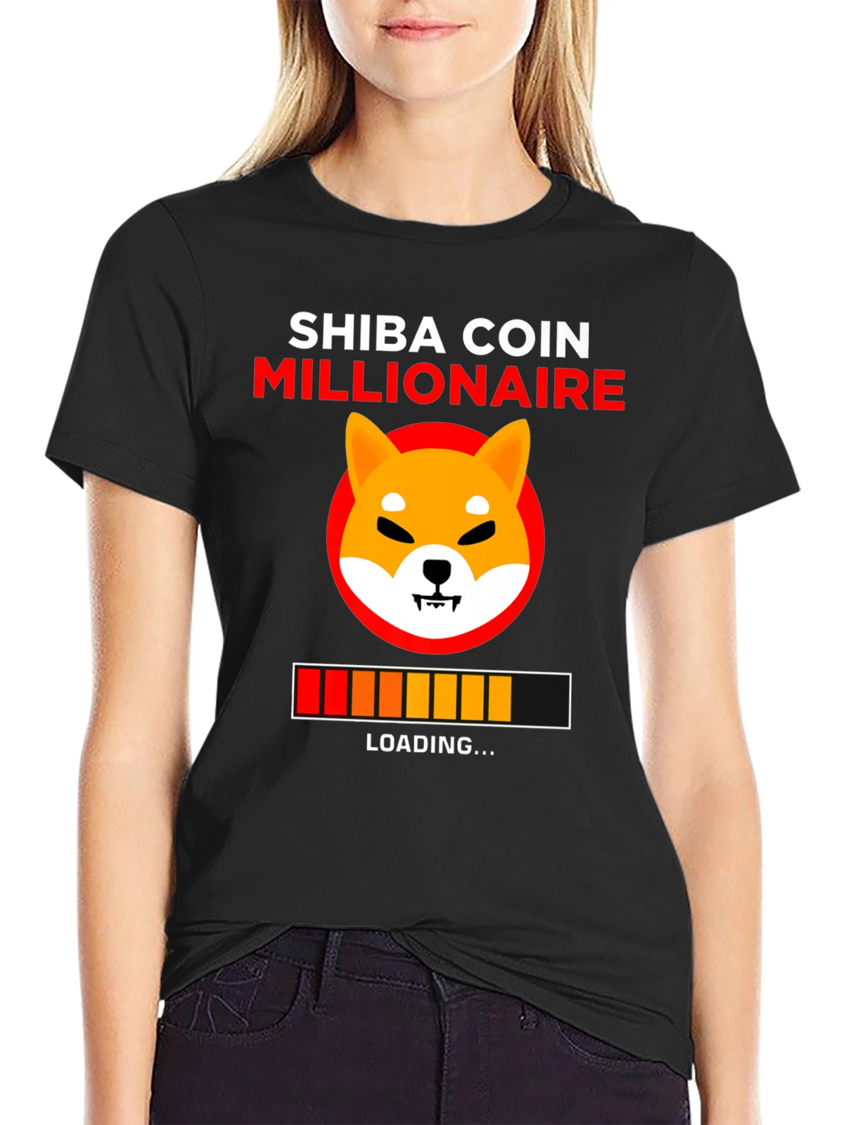 Shiba Coin Millionaire Loading T-Shirt