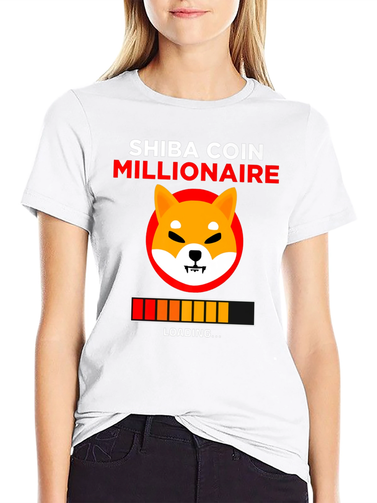 Shiba Coin Millionaire Loading T-Shirt