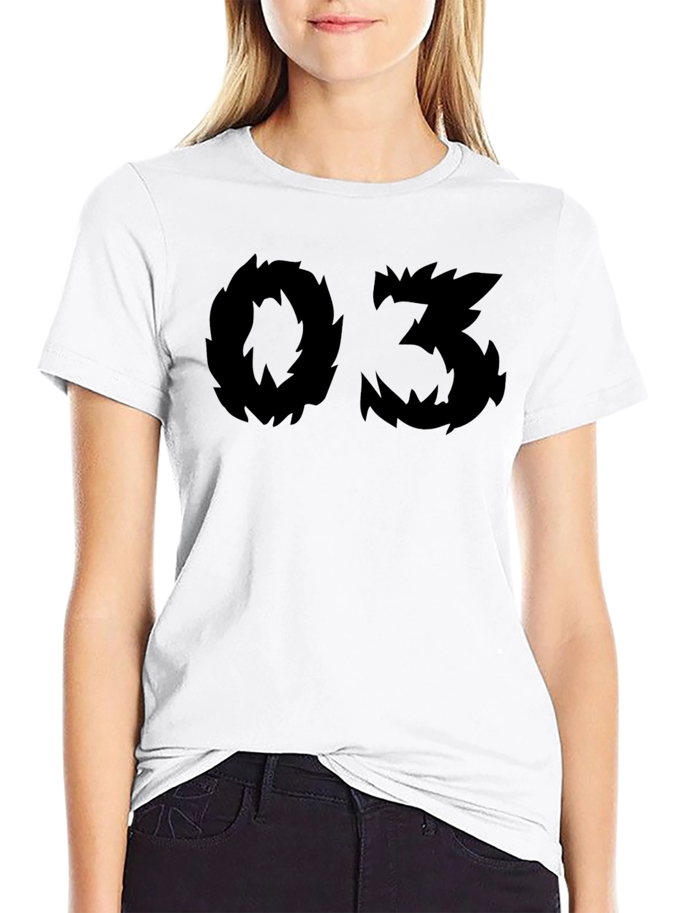 Edgy 03 Graphic Black T-Shirt