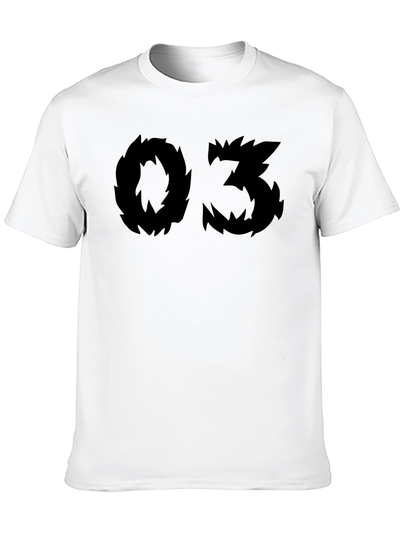 Edgy 03 Graphic Black T-Shirt