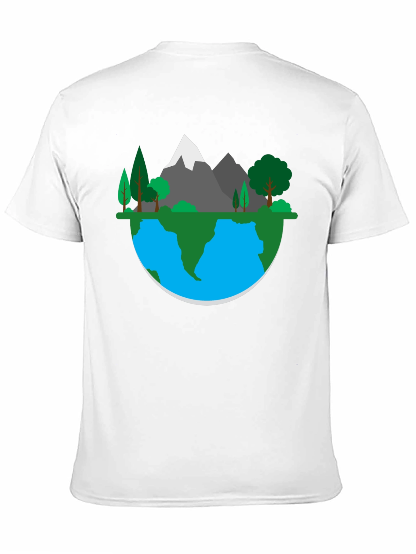Earth Landscape Graphic Tee