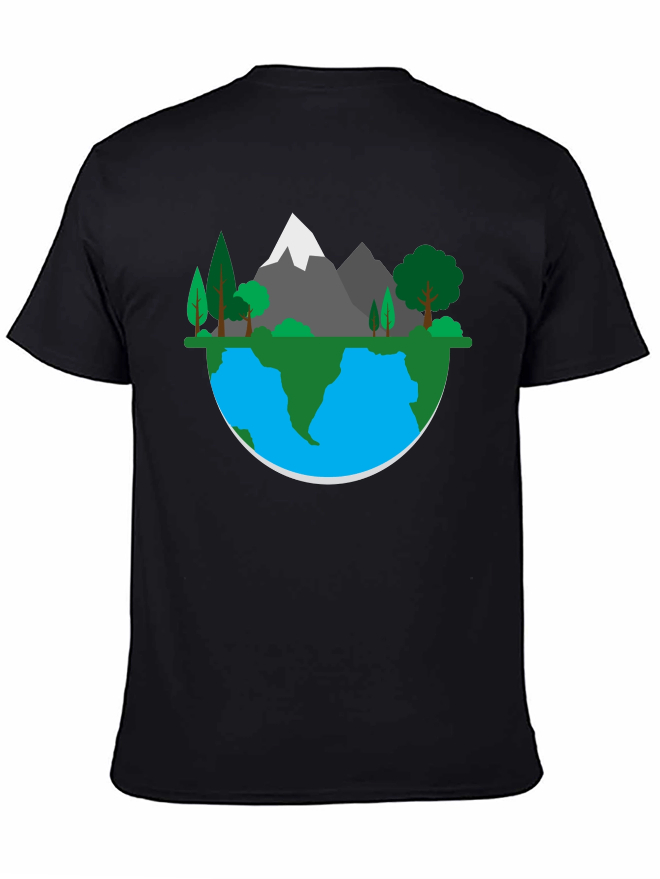 Earth Landscape Graphic Tee