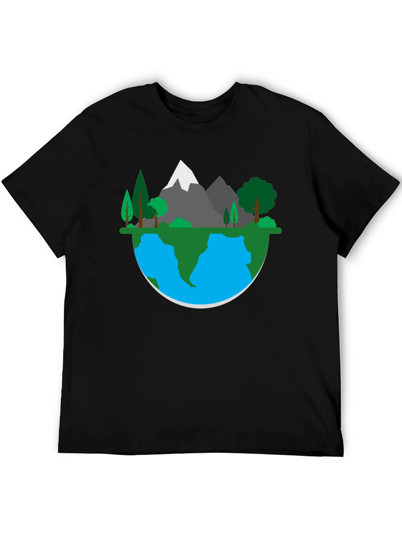 Earth Landscape Graphic Tee