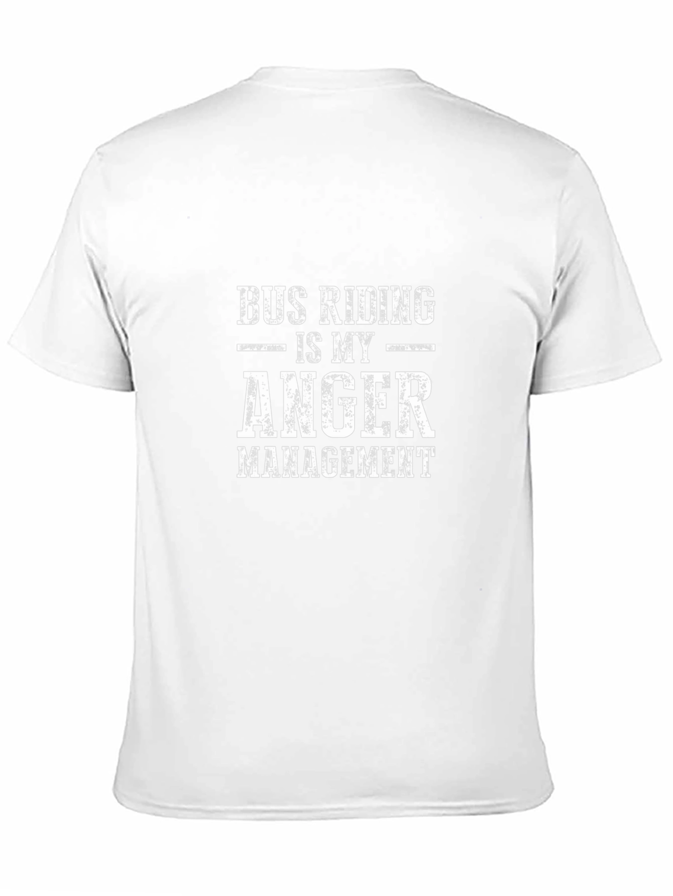 Bus Riding Anger Management Graphic T-Shirt