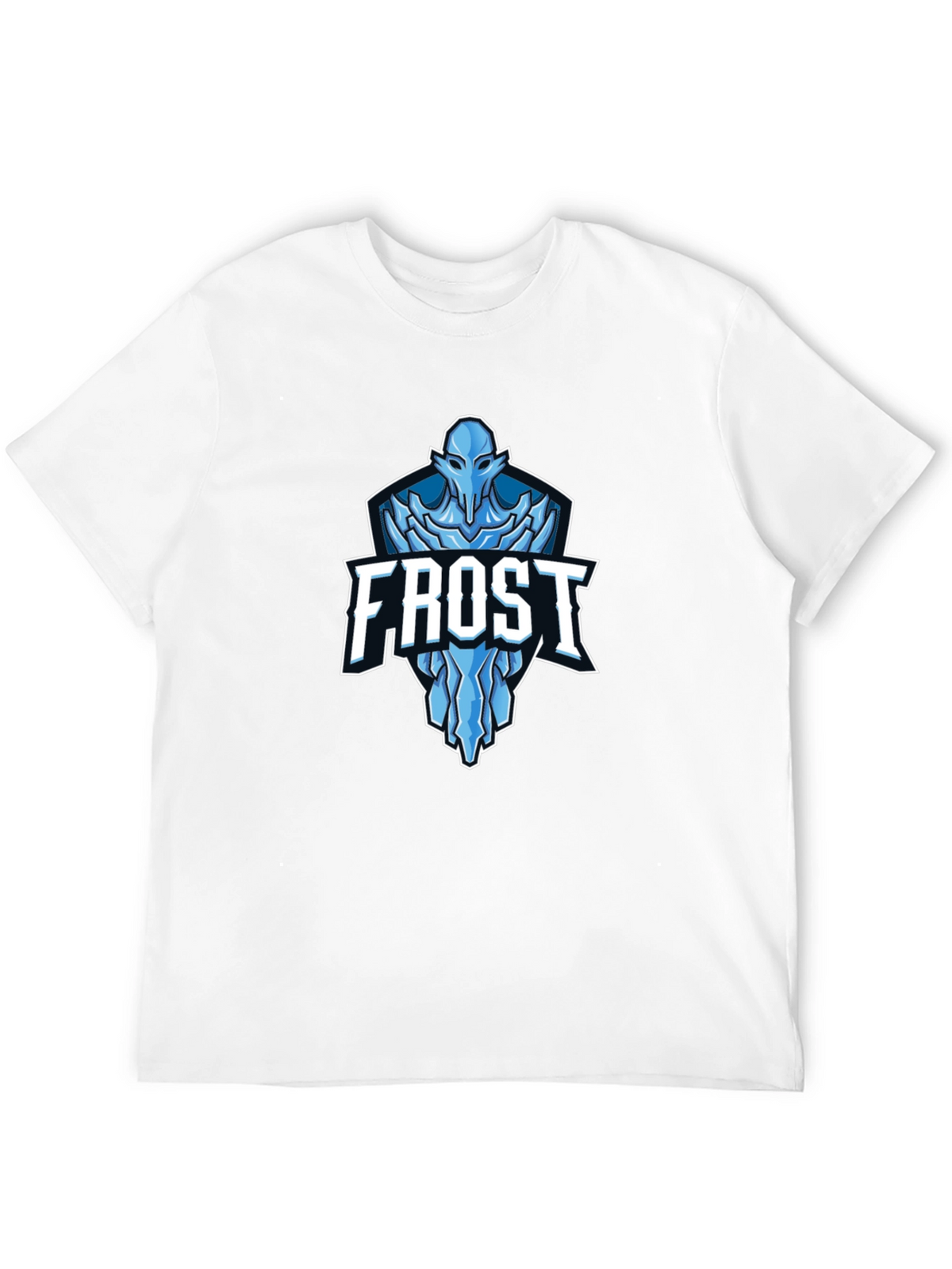 Frost Graphic T-Shirt - Black Crew Neck Tee