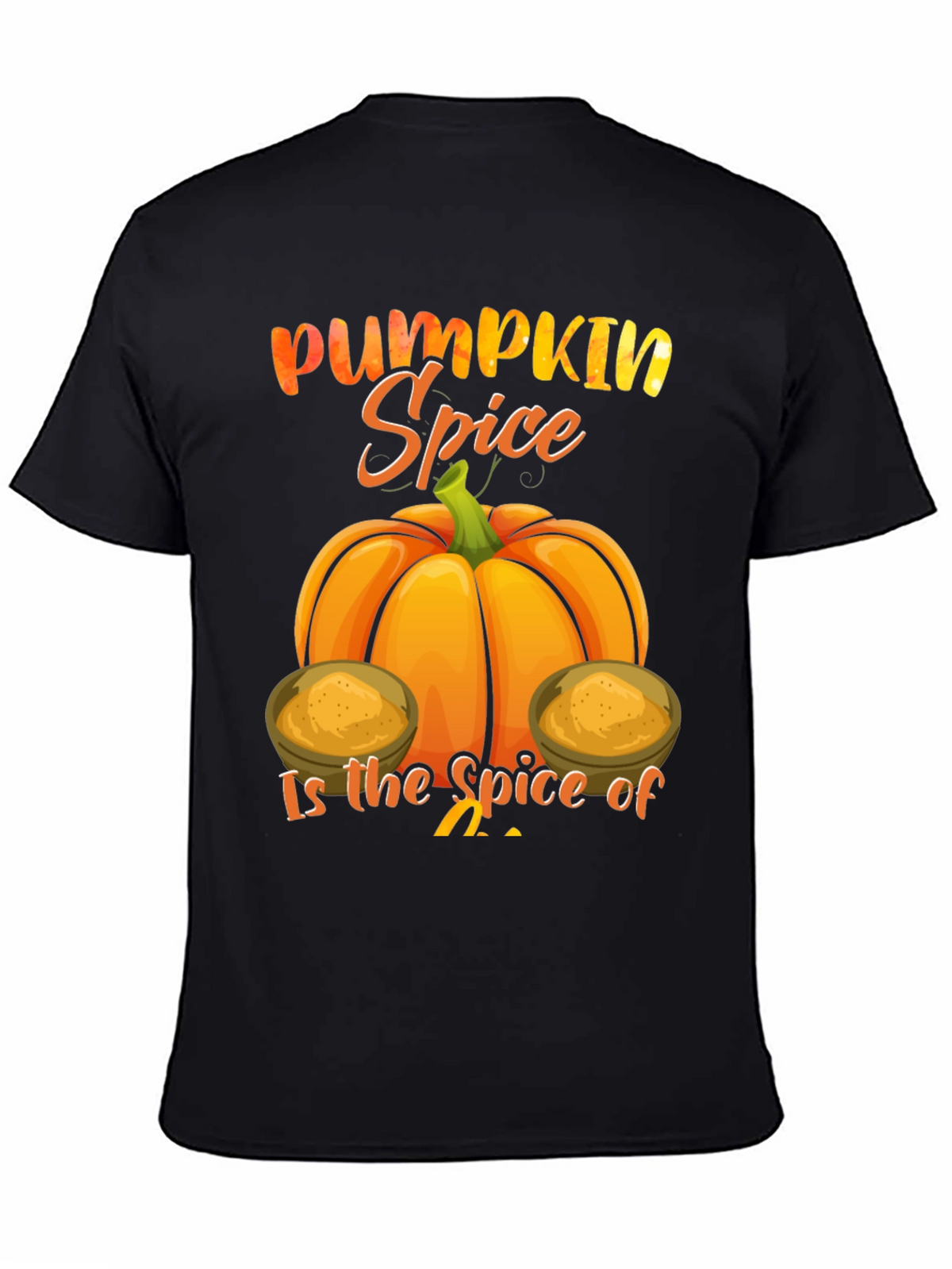 Pumpkin Spice Graphic Tee - Fall Season Shirt