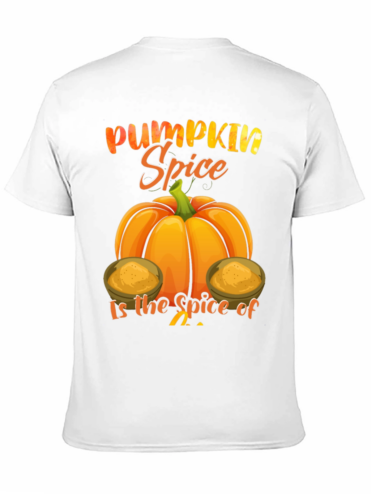 Pumpkin Spice Graphic Tee - Fall Season Shirt