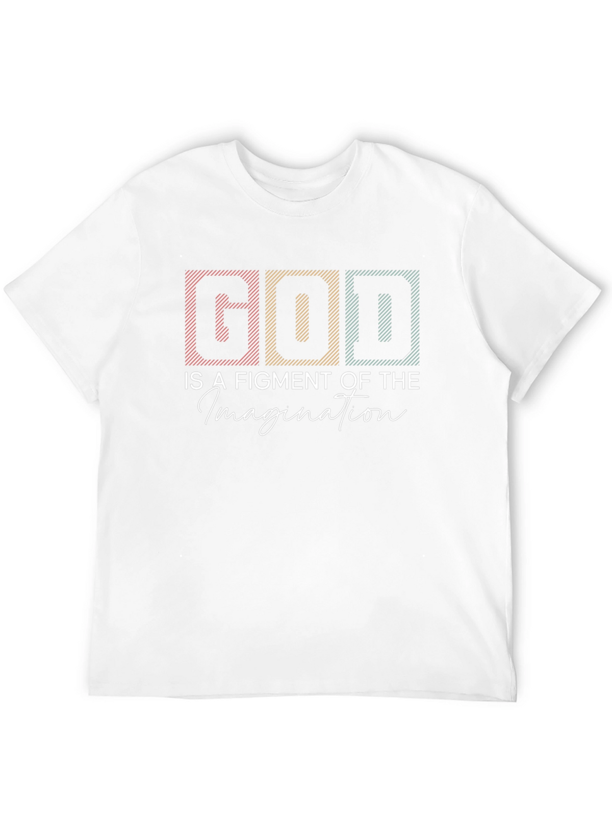 God is a Figment of Imagination Graphic Tee