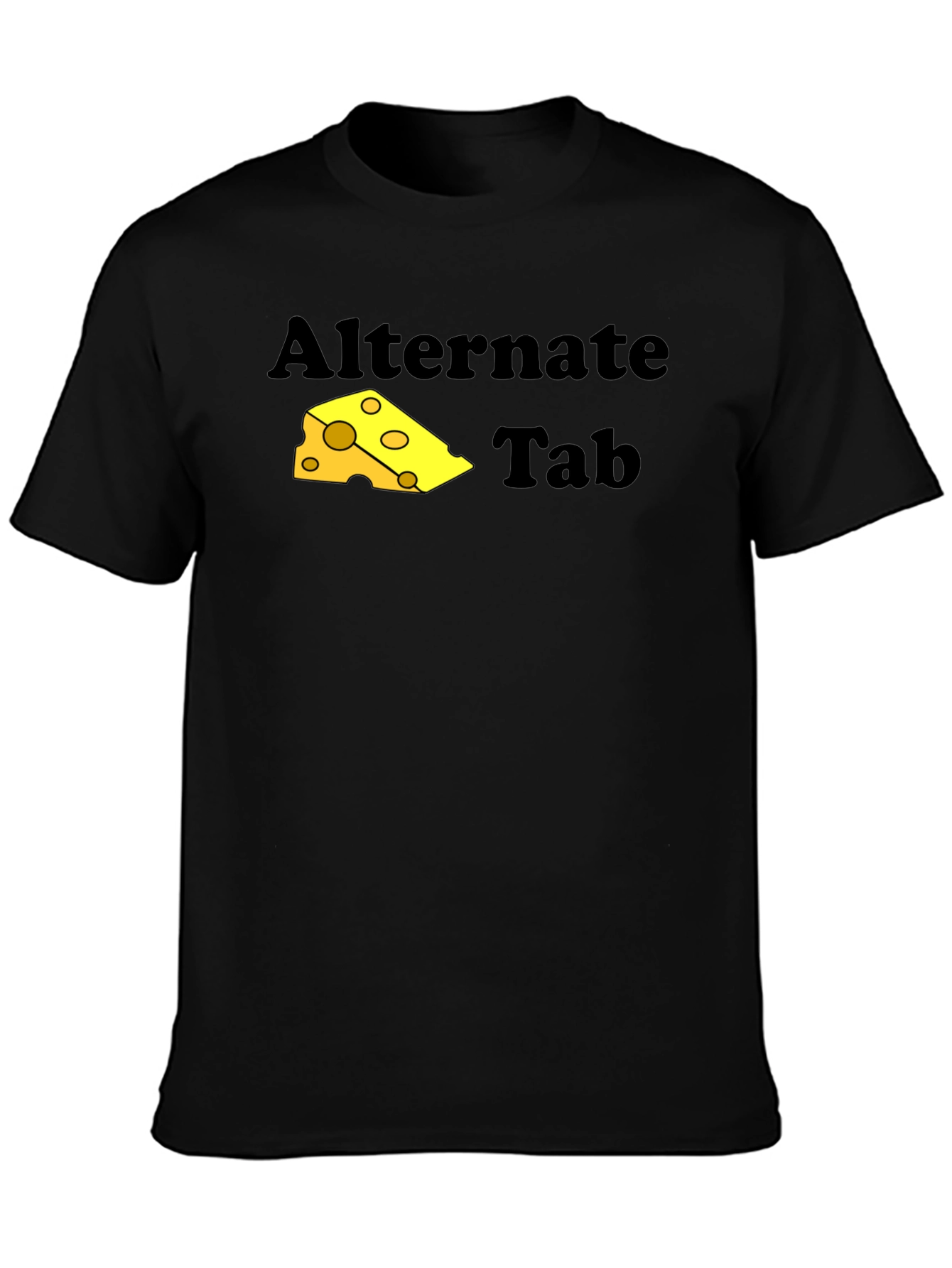 Alternate Cheese Tab T-Shirt - Funny Programmer Tee