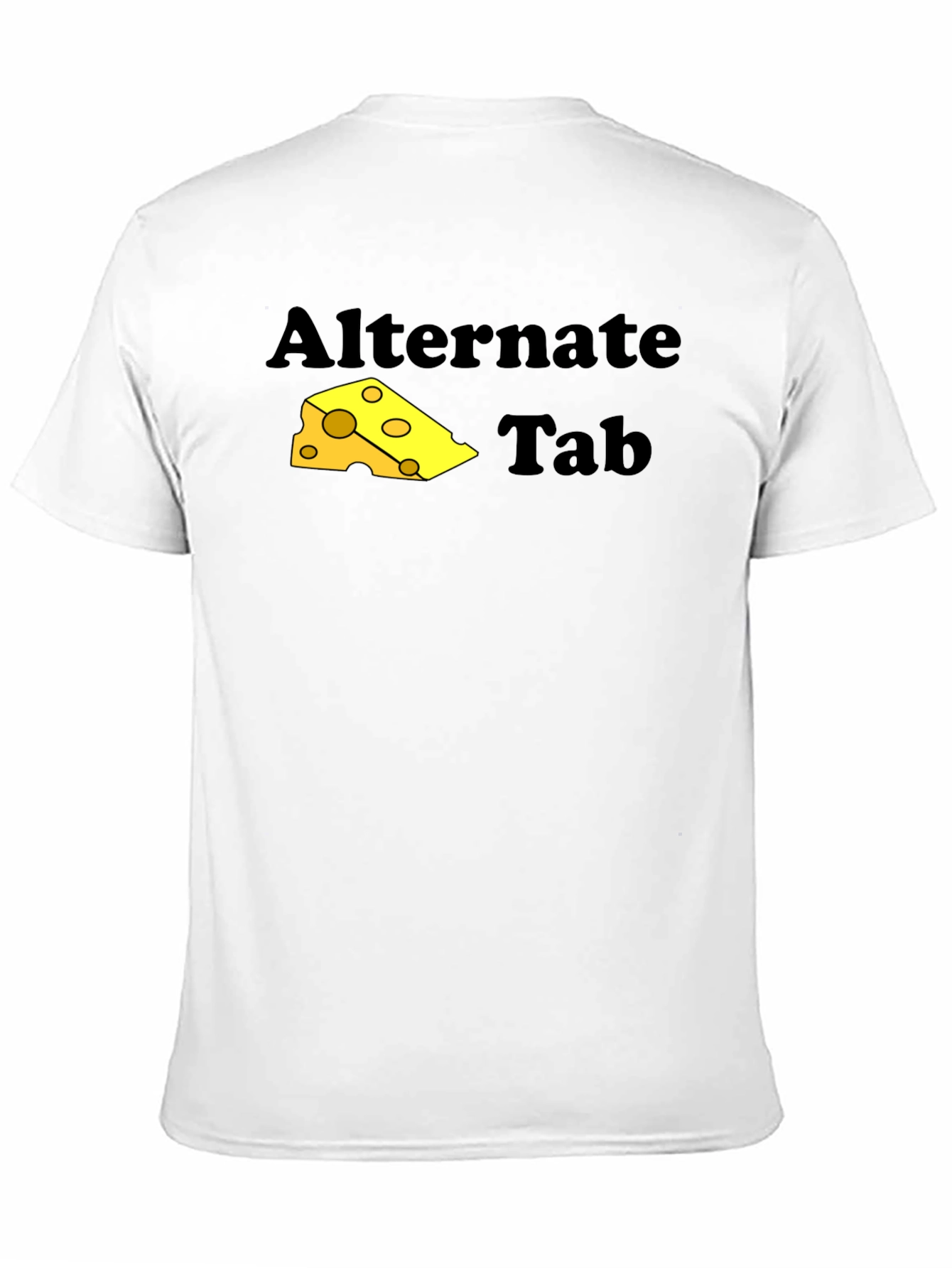 Alternate Cheese Tab T-Shirt - Funny Programmer Tee