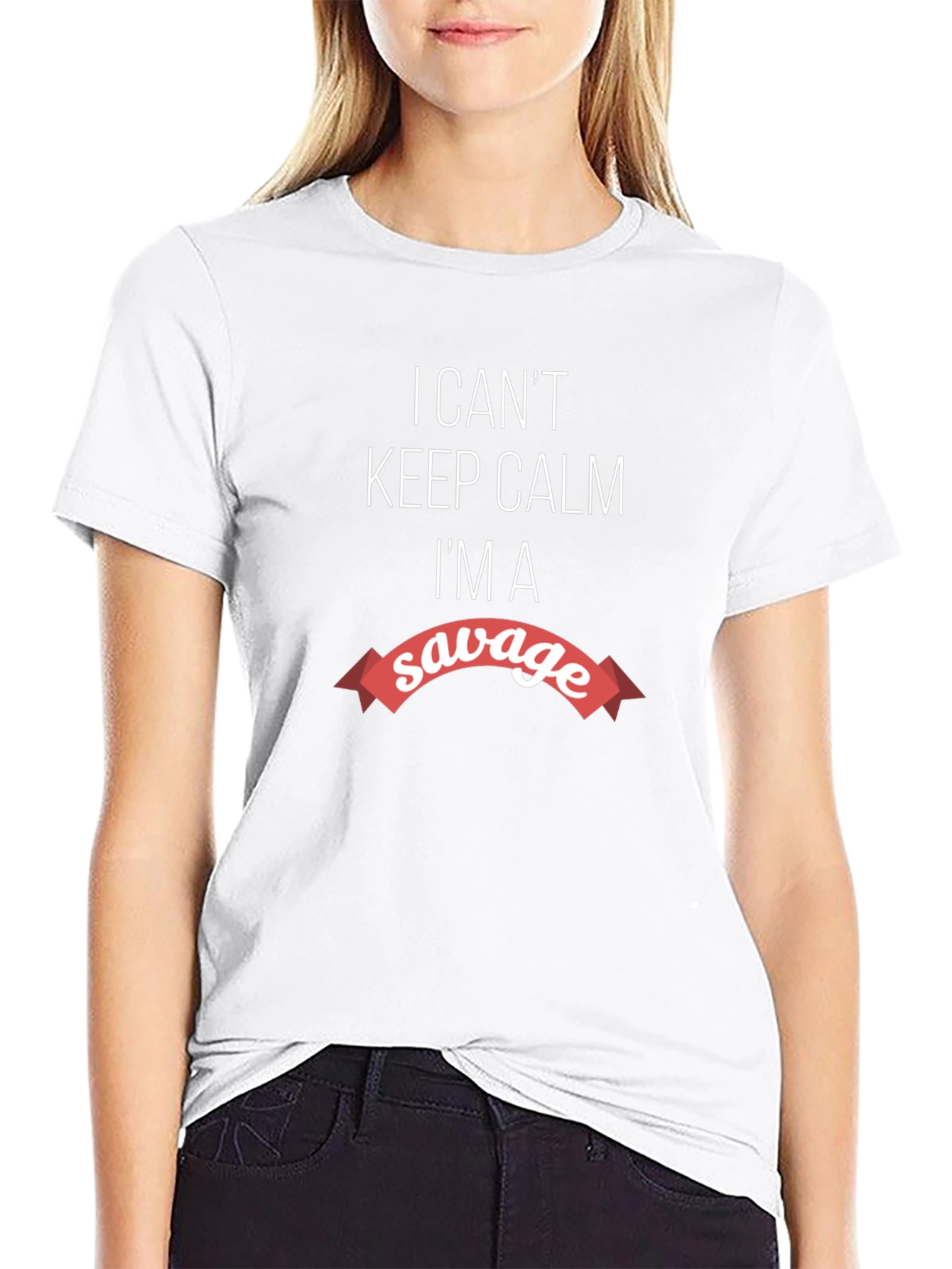 Savage Graphic Tee - I Cant Keep Calm