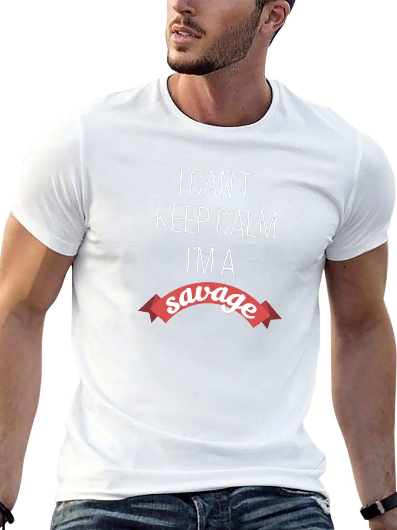 Savage Graphic Tee - I Cant Keep Calm