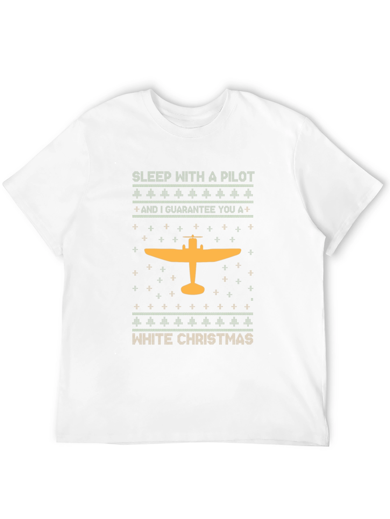 Pilot Christmas T-Shirt | Holiday Airplane Tee