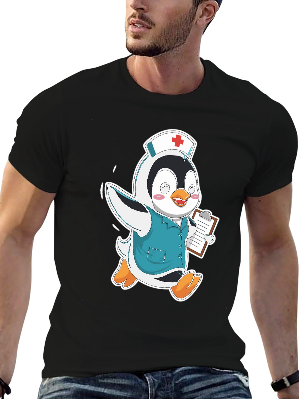 Nurse Penguin T-Shirt