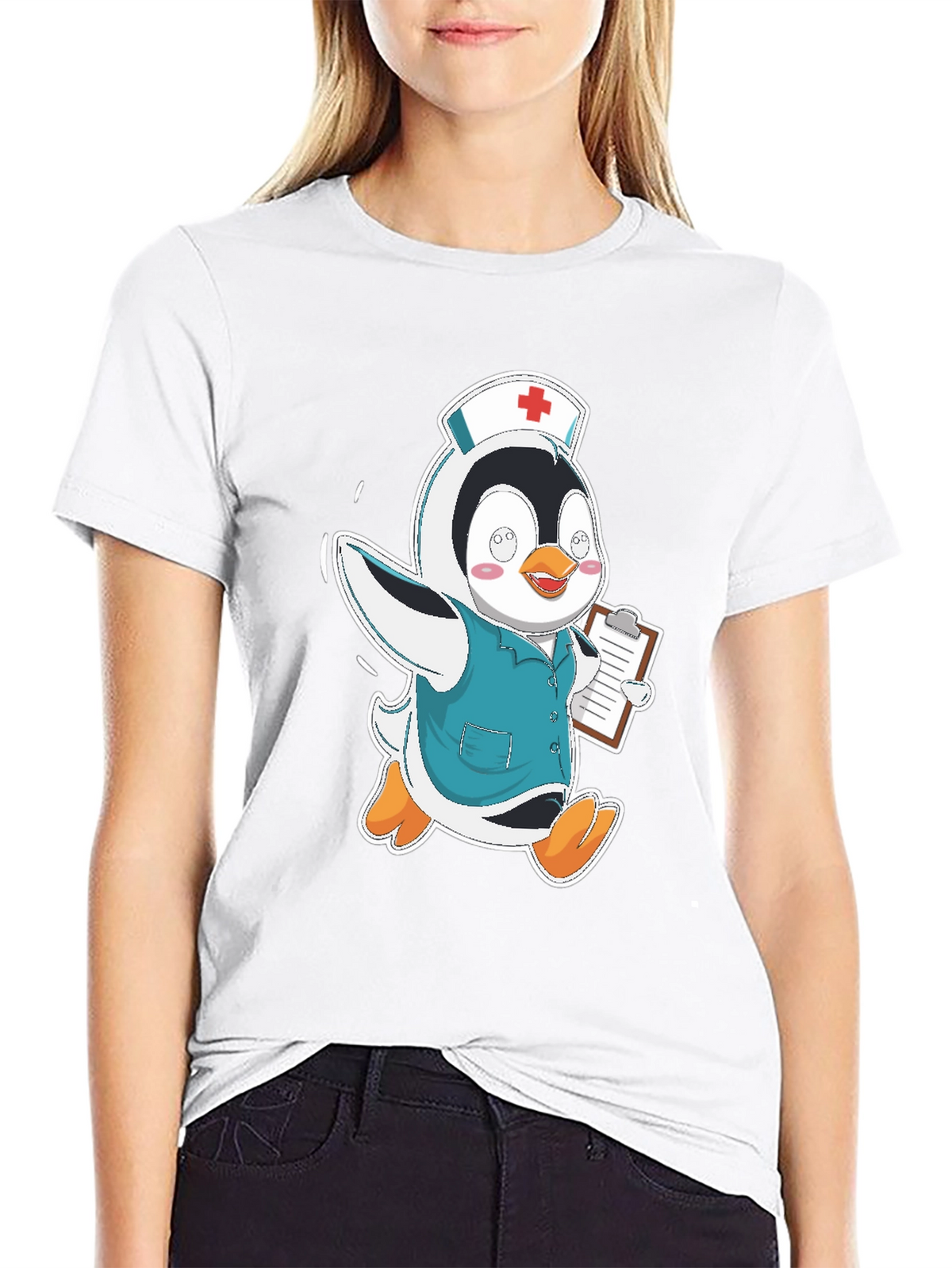 Nurse Penguin T-Shirt