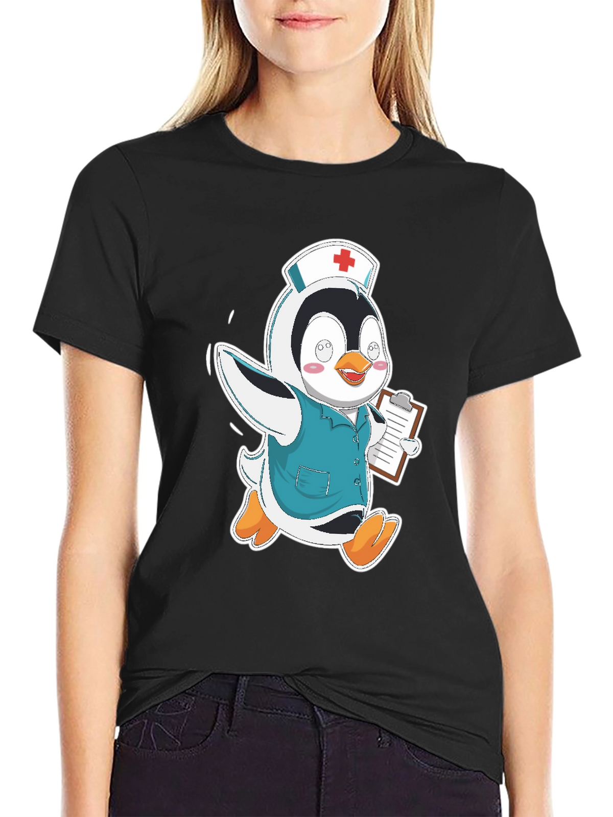 Nurse Penguin T-Shirt