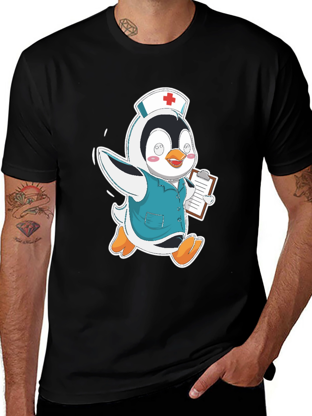 Nurse Penguin T-Shirt