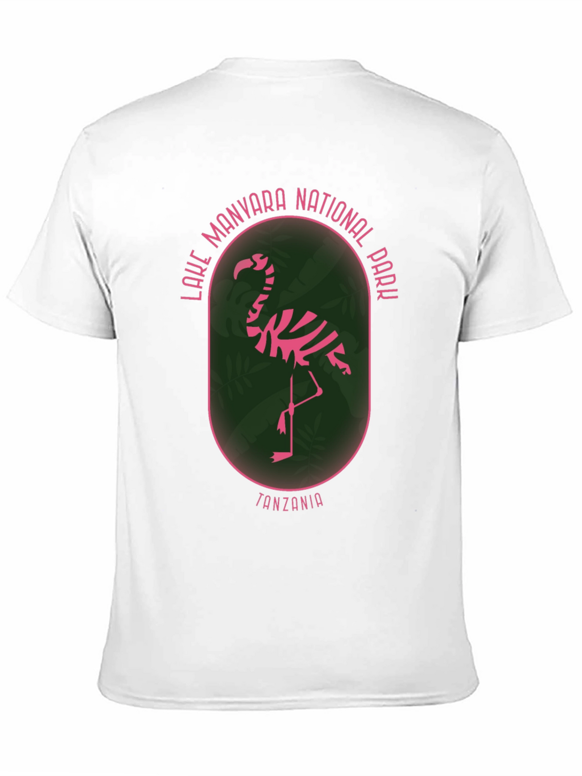 Lake Manyara National Park Flamingo Graphic T-Shirt