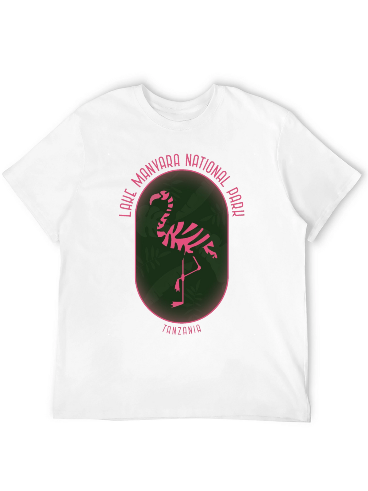 Lake Manyara National Park Flamingo Graphic T-Shirt