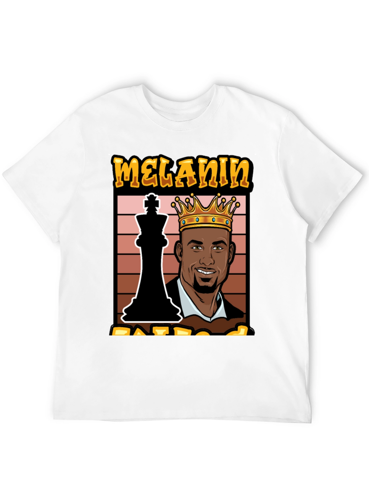 Melanin King Chess Graphic Tee