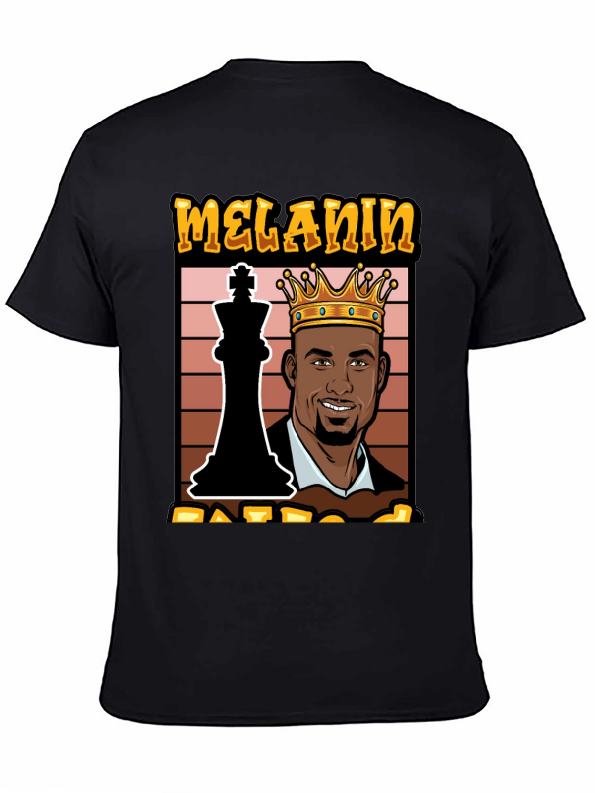 Melanin King Chess Graphic Tee