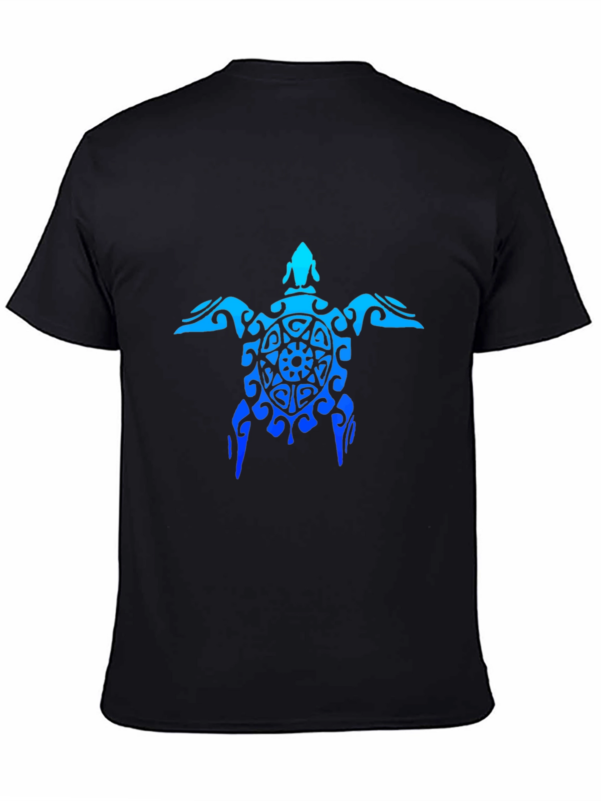 Turtle Graphic Black T-Shirt