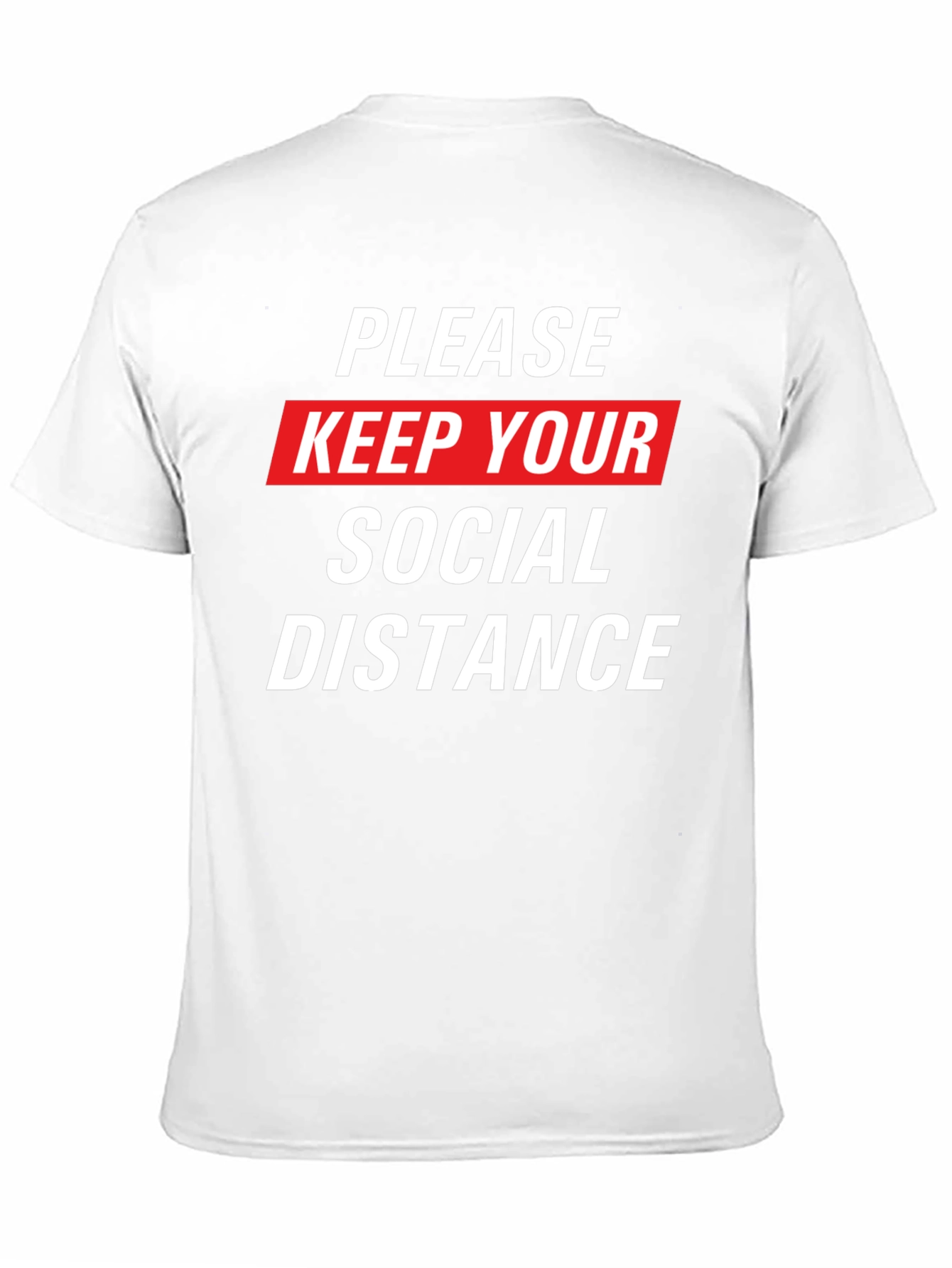 Social Distance Graphic Tee