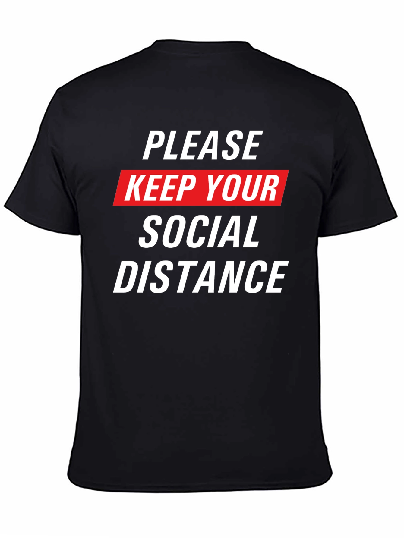 Social Distance Graphic Tee