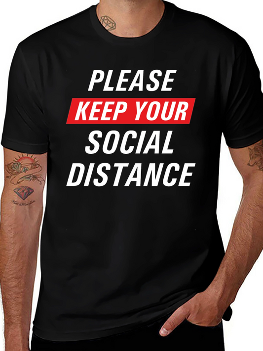 Social Distance Graphic Tee