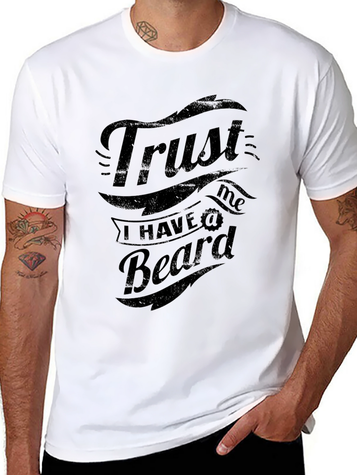 Trust Me I Have a Beard Graphic Tee