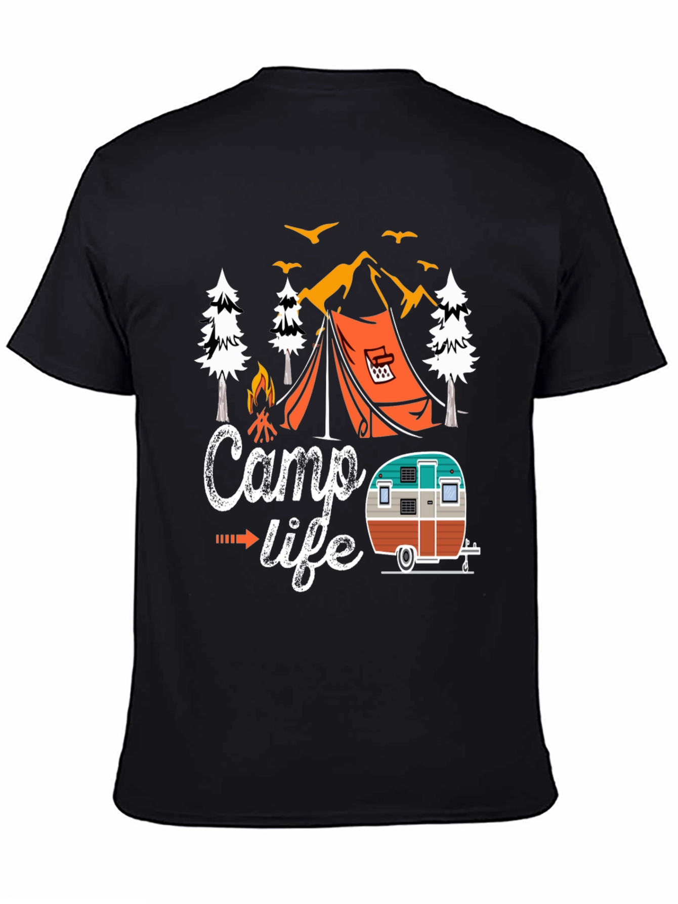 Camp Life Graphic T-Shirt