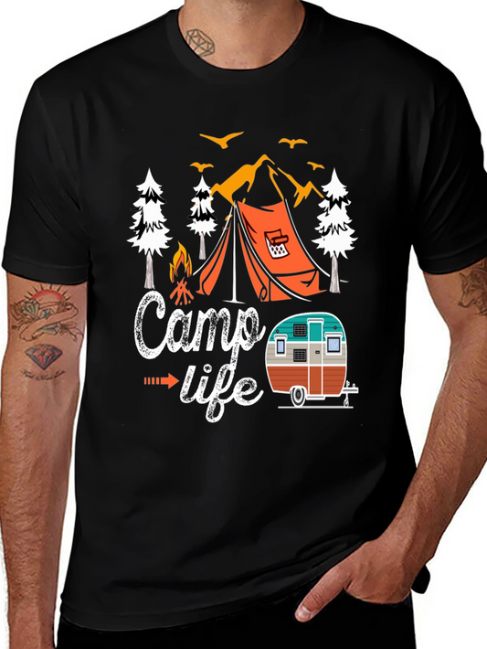 Camp Life Graphic T-Shirt
