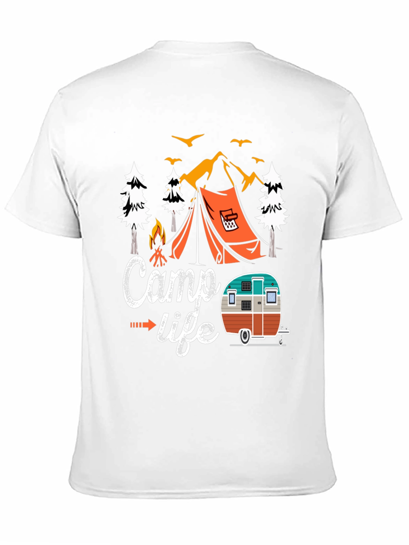 Camp Life Graphic T-Shirt