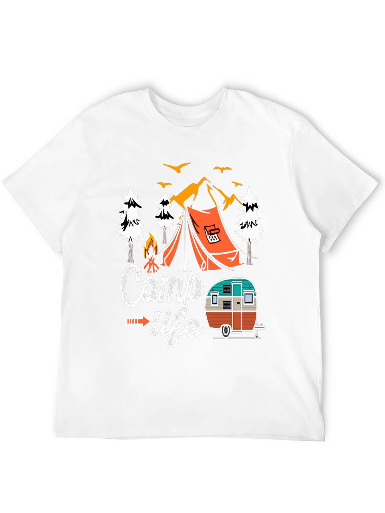 Camp Life Graphic T-Shirt