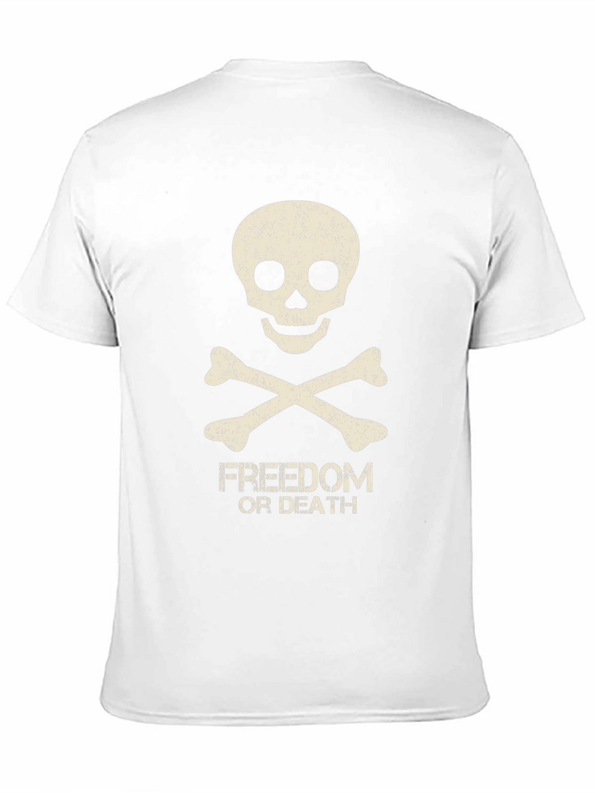 Freedom or Death Skull Graphic Tee