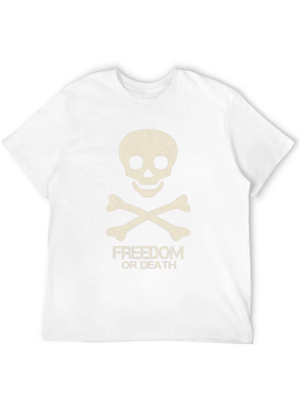 Freedom or Death Skull Graphic Tee