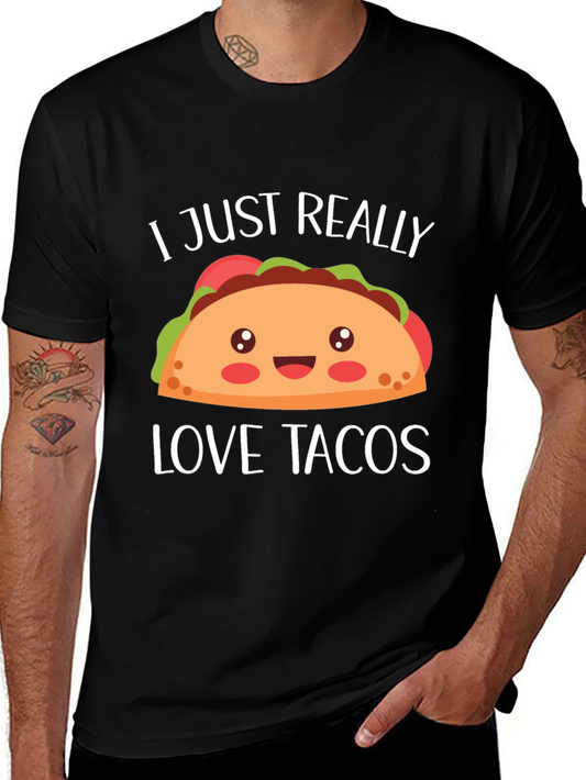I Love Tacos Graphic T-Shirt