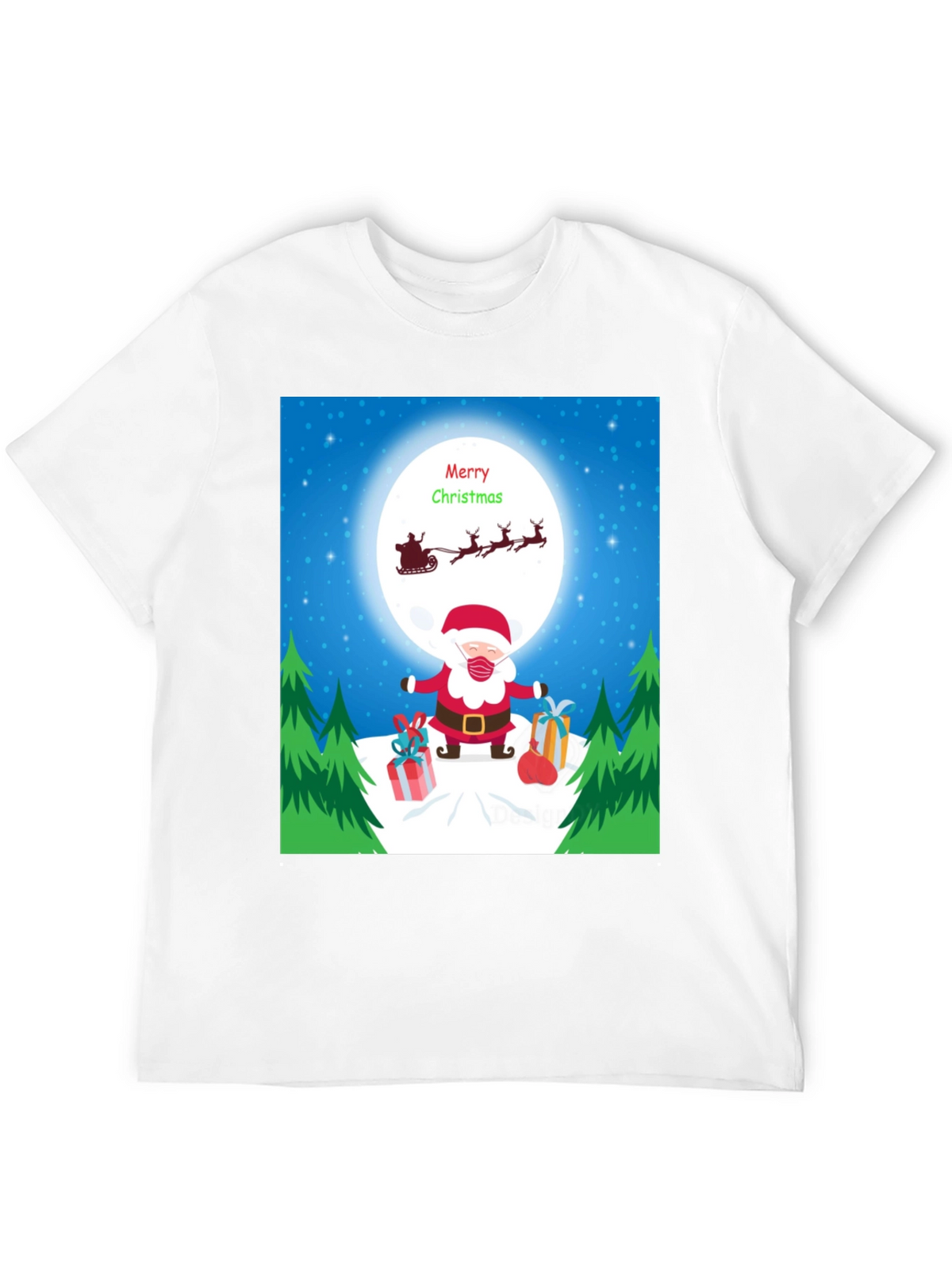 Festive Santa Christmas T-Shirt