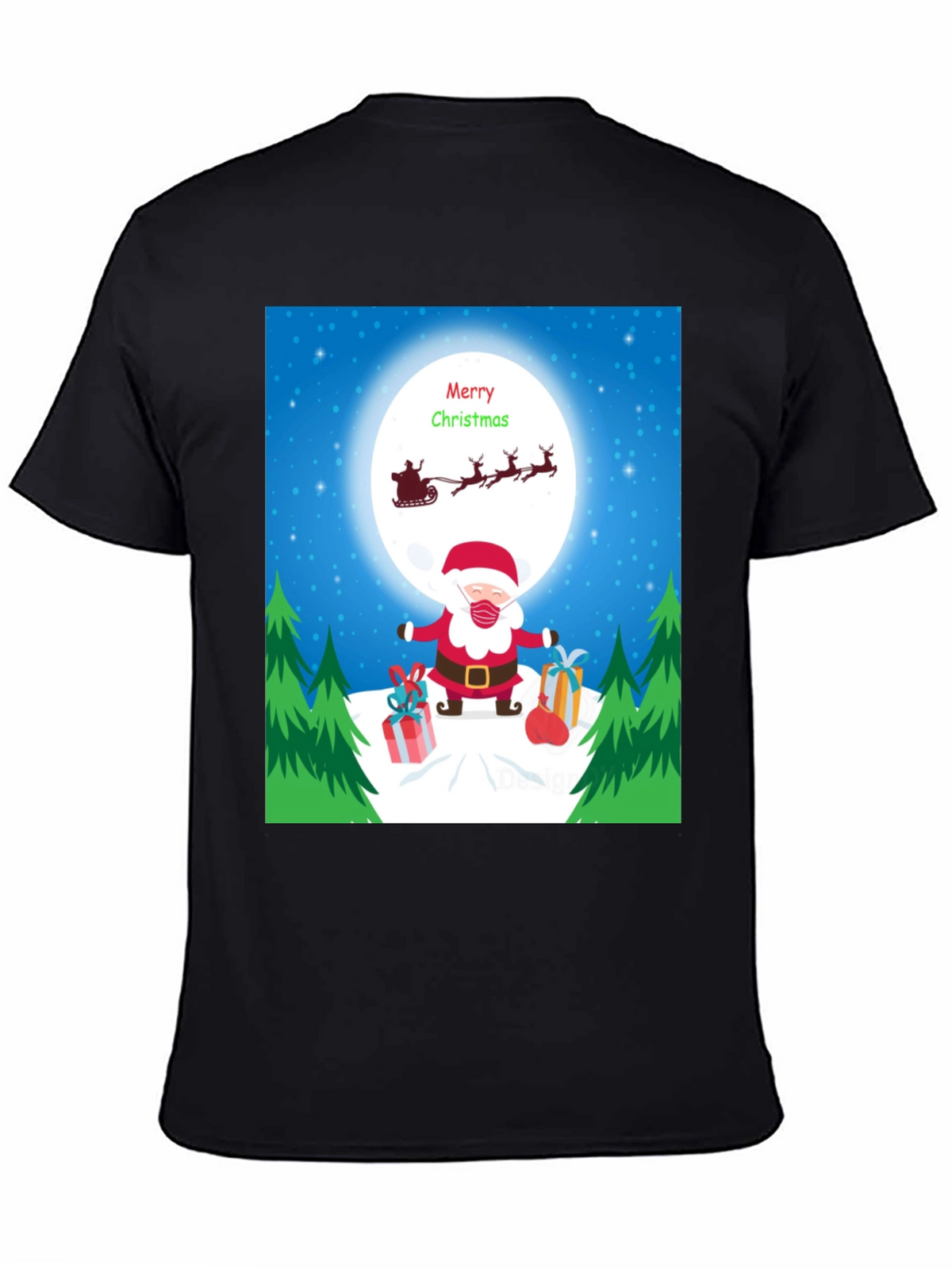 Festive Santa Christmas T-Shirt