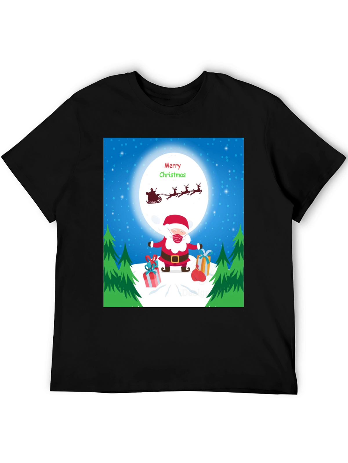Festive Santa Christmas T-Shirt