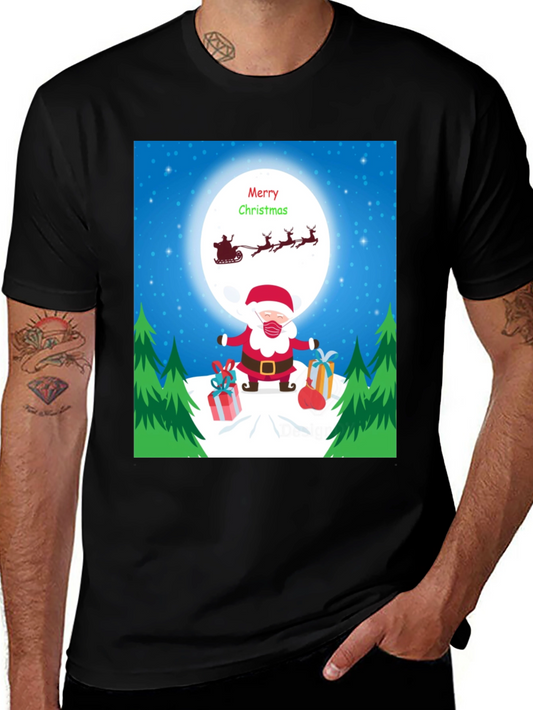 Festive Santa Christmas T-Shirt