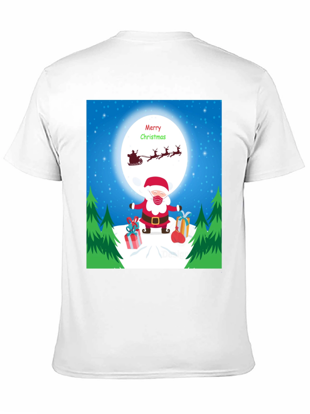 Festive Santa Christmas T-Shirt