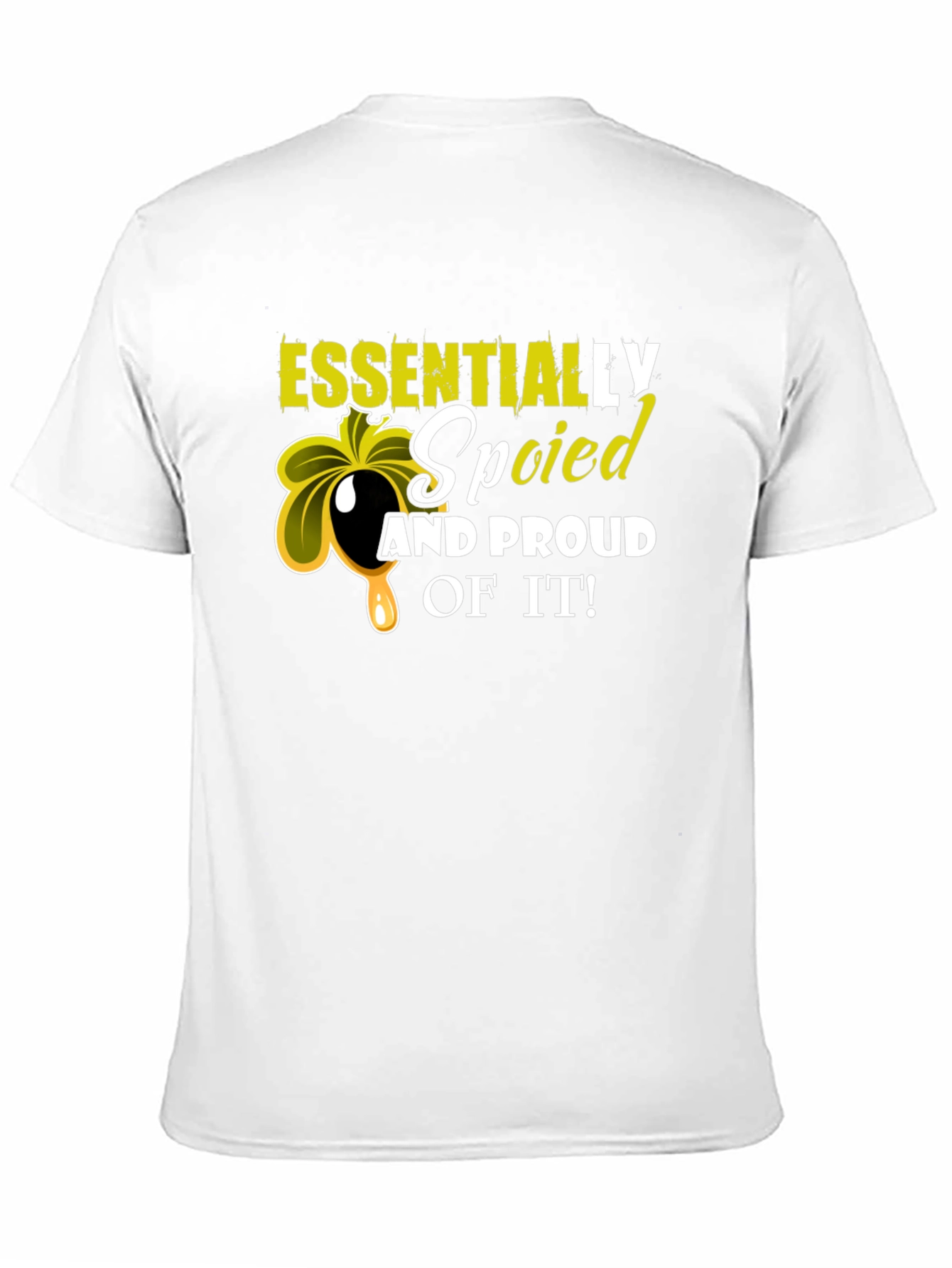 Essentially Spoiled Olive Graphic Tee