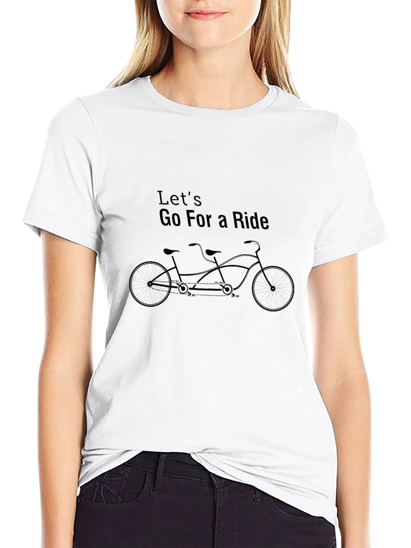 Tandem Bike Ride Graphic Tee